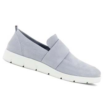 Ecco Bella Slip-on Casual Skor Dam Silver | SE 59YXF